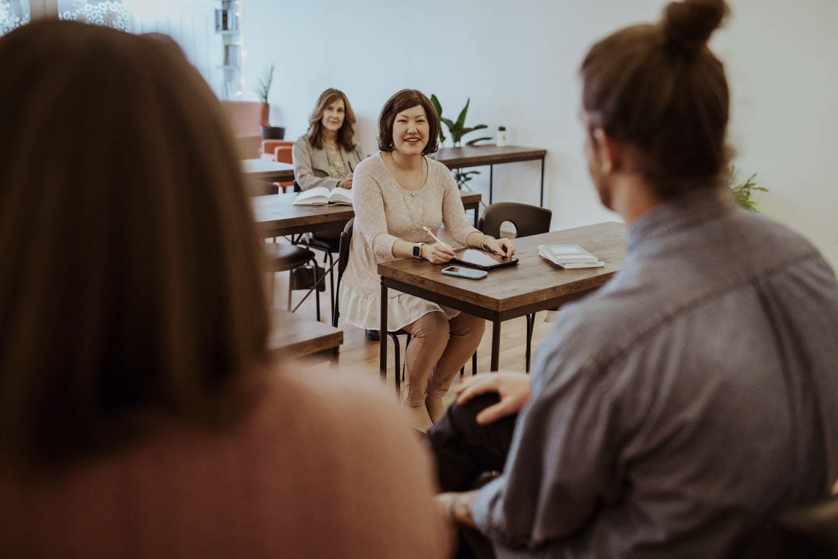 Clinicians in a training session at Beyond Healing Institute
